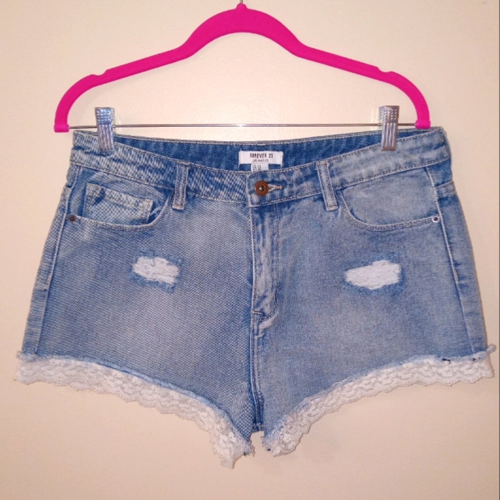 Forever 21 jean shorts Daisy Duke shorts